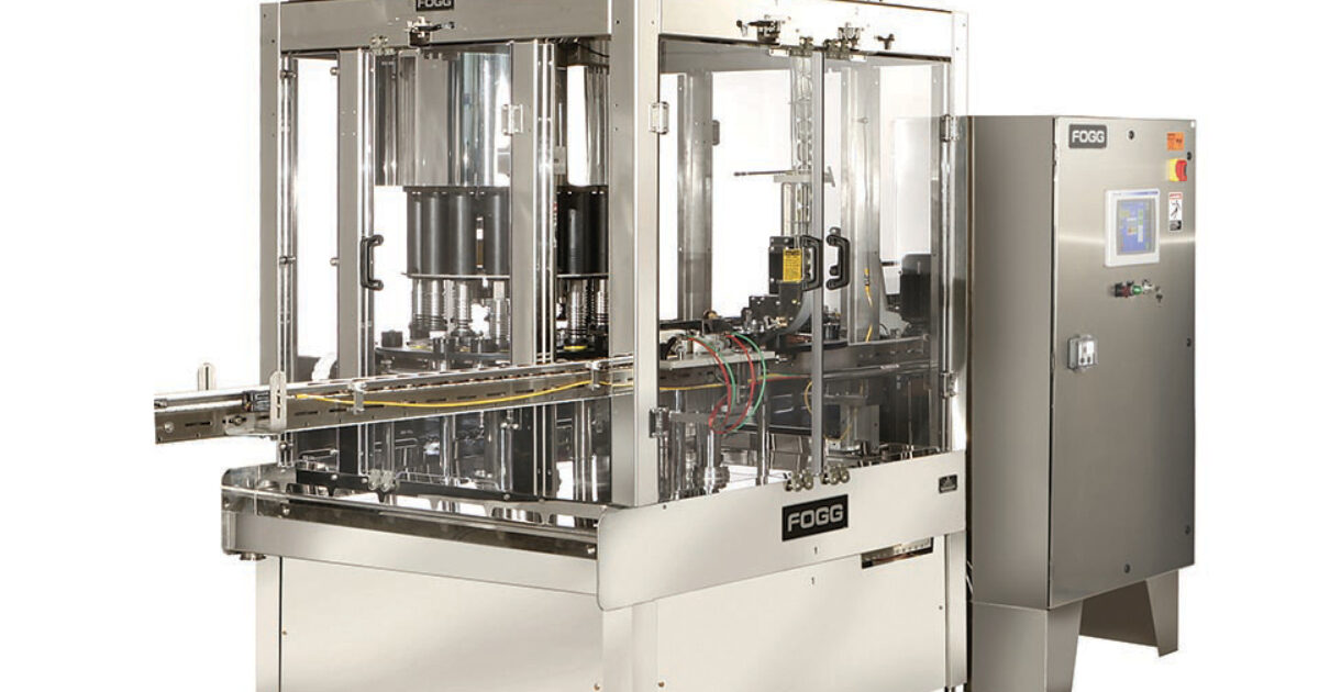 Free Standing Capper | Aluminum & Glass Bottle Capping Systems | Fogg